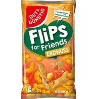 Gut&Günstig Erdnussflips Chips 200,0 g