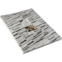 Papstar Einschlagpapiere, Pergament-Ersatz 35 cm x 25 cm fettdicht