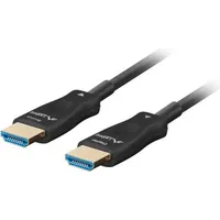 LANBERG HDMI 2.1 Kabel Optical Schwarz 8k - 48Gbps