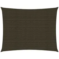 VidaXL Sonnensegel 160 g/m2 Braun 5x6 m HDPE