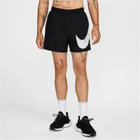 Nike Challenger Swoosh 5" Dri-FIT Laufshorts Herren 010 black/black/black/white