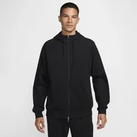 Nike Dri-Fit UV Primary Full-Zip, BLACK/BLACK, L