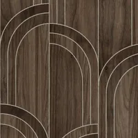 Sublime Vliestapete, Braun, Papier, Kunststoff, Holz Optik, Rechteckig, 52x1000