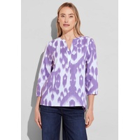 STREET ONE Shirtbluse, mit grafischem Muster, lila
