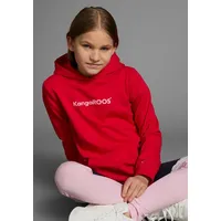 KangaROOS Kapuzensweatshirt in rot | Gr.: 128/134