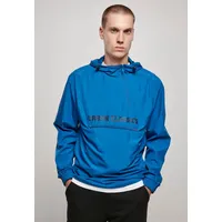 URBAN CLASSICS Commuter Pull Over Jacket in blau Größe