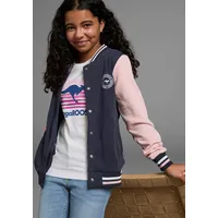 KangaROOS College-Jacke mit gerippten Abschlüssen Modell 'COLLEGE', blau 176