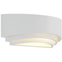 LINDBY Lucien weiß, Gips, bemalbar, up/down, E14)