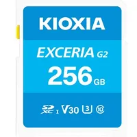 KIOXIA EXCERIA G2 R100/W50 SDXC 256GB, UHS-I U3, Class