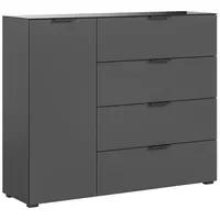 Xonox.home Highboard 135 x 112 x 40 cm Anthrazit