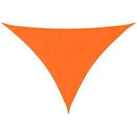 VidaXL Sonnensegel Oxford-Gewebe Dreieckig 4x5x6,4 m Orange