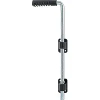 GAH Alberts Bodenschieber galv.verz.d.pass.L400xS16mmStahl schwarz A Bolz.-Tor 40mm