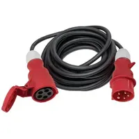 Weingärtner CEE-Verlängerung 32 A 400 V 10m H07RN-F 5x4mm2