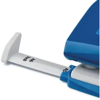 Novus Locher E210 blaugrau, Blister