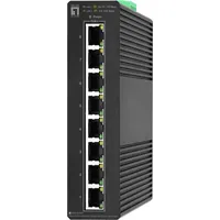 LevelOne Switch 8x GE IGS-2108P 8xPoE Outputs schwarz