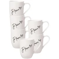 Villeroy & Boch Kaffeetasse 0,29 l Weiß 6 St.