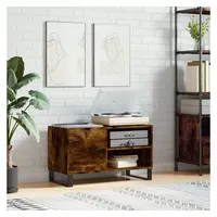VidaXL Plattenschrank Räuchereiche 85x38x48 cm Holzwerkstoff