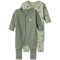 NAME IT Green Dino Schlafanzug 2 Einheiten Agave Green