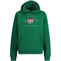 GANT Archive Shield Hoodie Sweatshirt Grün 170