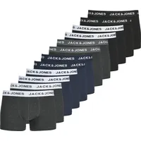 JACK & JONES Boxershort 12er Pack JACSHADE SOLID TRUNKS
