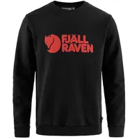 Fjällräven Logo Pullover - Black - L