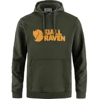 Fjällräven Logo Kapuzenpullover - Deep Forest - M