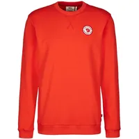 Fjällräven 1960 Logo Badge Pullover - Flame Orange -