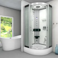 AcquaVapore Dampfdusche Duschkabine Sauna Dusche D58-50M3-EC 90x90 cm mit