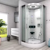 AcquaVapore Dampfdusche Duschkabine Sauna Dusche D58-10M2 90x90 cm ohne