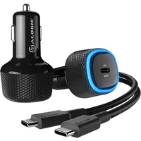Alogic Schnelles USB-C-Autoladegerät – 60W-Stromversorgung Kfz schwarz