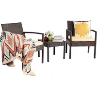 Hti-Living Terrassenmöbel Braun/Beige Santadi