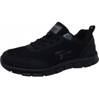 KangaROOS Damen K-RF Bethy Sneaker, Jet Black/Mono, 42 EU