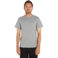 Tommy Jeans Original Regular Fit Crew Kurzarm-T-Shirt Light Grey