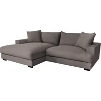 Roller Ecksofa - ash - Cord - Recamiere links