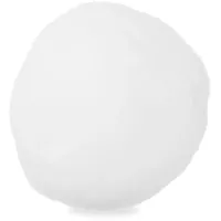 Relaxdays Künstliche Schneebälle, 50 St., Winter Deko, f. Indoor