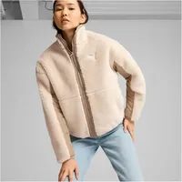 Puma wendbare Sherpajacke Damen 67 oak branch S