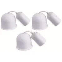 OEM Renovierungsfassung mit Baldachin E27 3er-Set