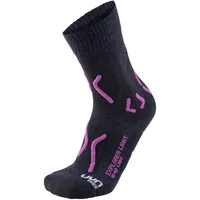Uyn Explorer Light Trekkingsocken aus Natex Damen charcoal/purple 37-38