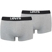 Levi's Solid Basic Trunk grau XL 2er Pack