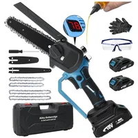 XIIW Mini Kettensäge 8 Zoll and 6 Zoll, Bürstenloser