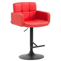 CLP Barhocker Los Angeles rot/schwarz