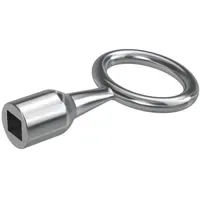 BASI 301V-9 Dornschlüssel Silber