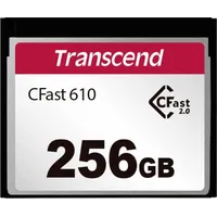Transcend TS256GCFX610 CFast-Karte Retail 256 GB CFast 2.0), Speicherkarte