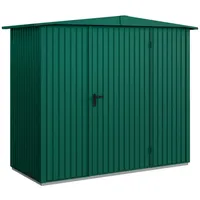 Hörmann Berry-Gerätehaus Classic-S Typ 1, 259 x 121 cm,moosgrün,3,1