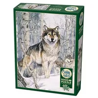 Cobble Hill Wolf im Winterwald 1000 Teile