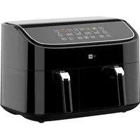 AECO DUO Heißluftfritteuse mit Touch-Display & Dehydrierungsfunktion, 2850 W