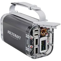 VOLTCRAFT VC-PB-100W-40000-IP67 Powerbank 40000 mAh USB PD LiPo Aluminium-Grau