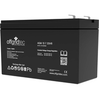 Offgridtec Offgridtec® 7Ah 12V Bleiakku AGM Zyklenfest USV Ersatz