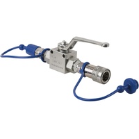Showtec CO2-Q-Lock-Absperrventil Geschlossenes System