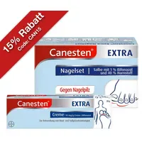 Canesten EXTRA 2-Phasen-Kurztherapie-Set bei Nagelpilz mit 20g E